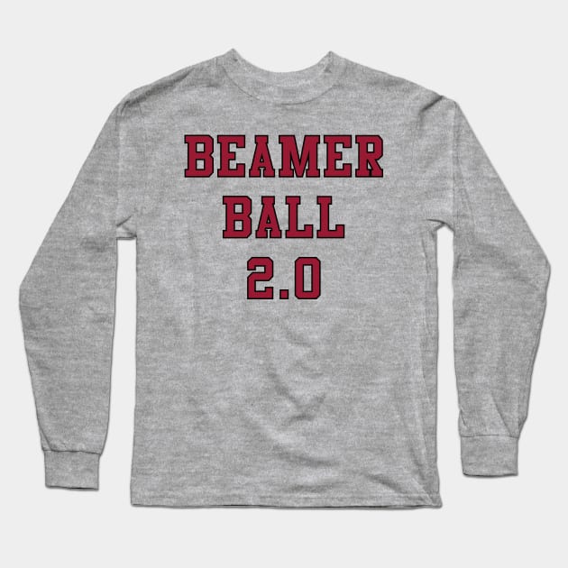 Beamer Ball 2.0 Long Sleeve T-Shirt by Tomorrowland Arcade